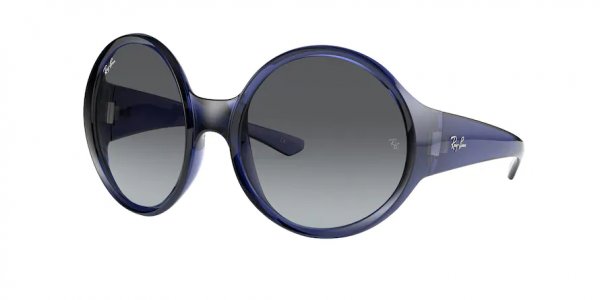   Ray-Ban Highstreet RB4345-6531-8G Dark Blue | Grey Gradient