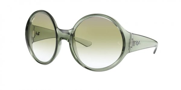   Ray-Ban Highstreet RB4345-6532-0N Light Green | Light Green Gradient