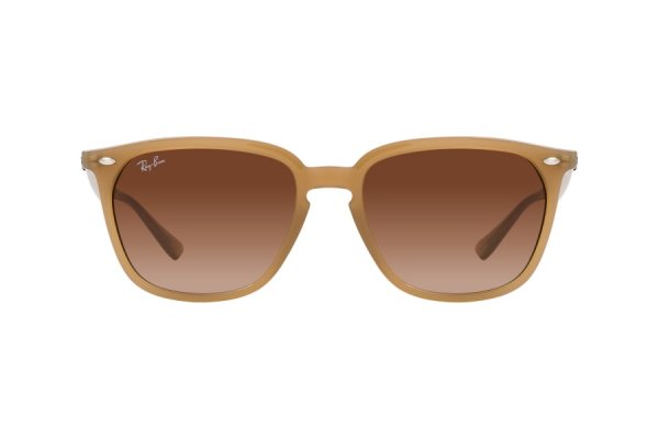   Ray-Ban Highstreet RB4362-6166-13 Transparent Brown | Brown Gradient
