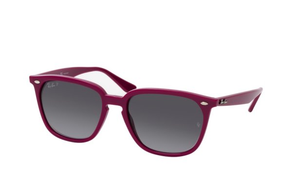   Ray-Ban Highstreet RB4362-6383-T3 Dark Red | Grey Gradient Polarized