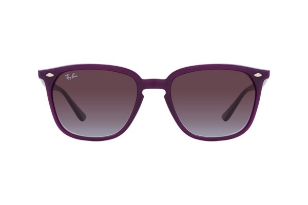  Ray-Ban Highstreet RB4362-6571-8G Dark Violet | Grey Gradient