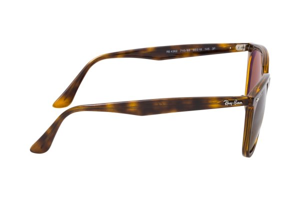   Ray-Ban Highstreet RB4362-710-83 Havana | Brown Polarized
