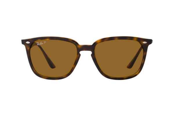   Ray-Ban Highstreet RB4362-710-83 Havana | Brown Polarized
