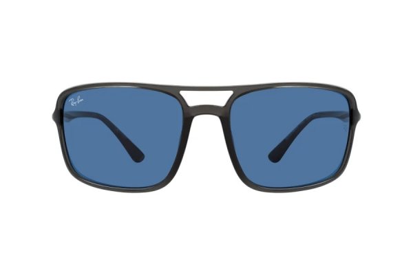   Ray-Ban Highstreet RB4375-876-80 Dark Grey | Dark Blue