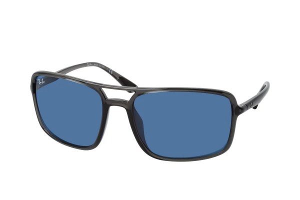   Ray-Ban Highstreet RB4375-876-80 Dark Grey | Dark Blue