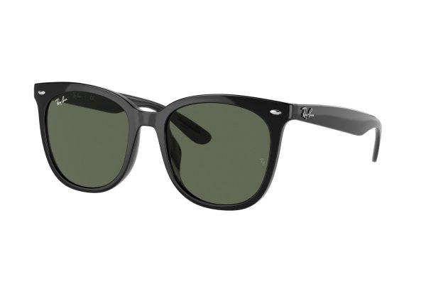   Ray-Ban Highstreet RB4379D-601-71 Black | Natural Green