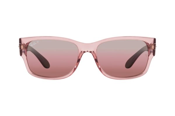   Ray-Ban Highstreet RB4388-6648-G8 Transparent / Red | Light Red