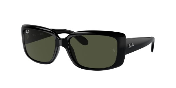   Ray-Ban Highstreet RB4389-601-31 Black | Natural Green