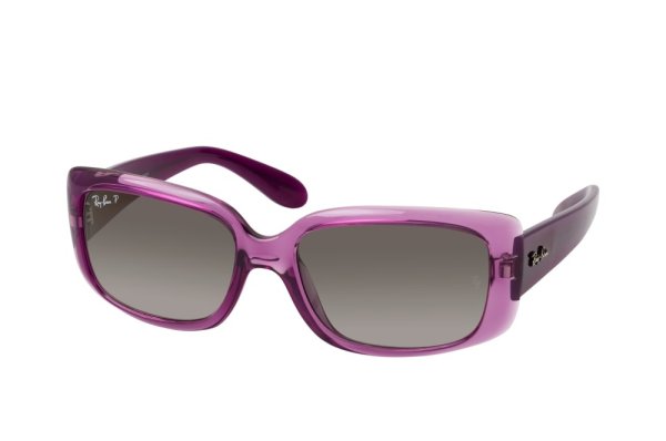   Ray-Ban Highstreet RB4389-6443-M3 Transparent Rose / Beige | Grey Gradient
