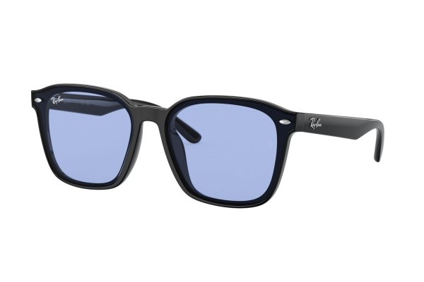   Ray-Ban Highstreet RB4392D-601-80 Black | Light Blue