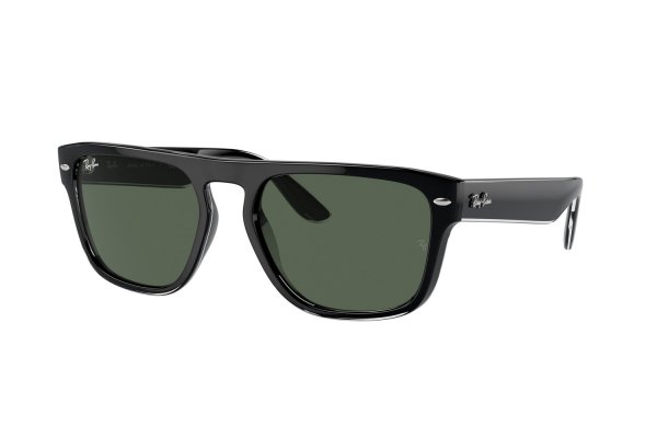 Sunglasses Ray-Ban Highstreet RB4407-6545-71 Black | Green