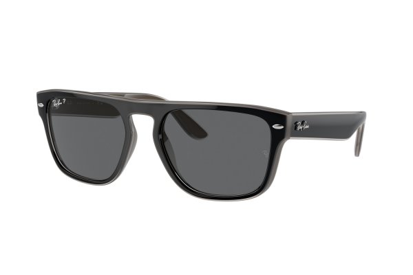   Ray-Ban Highstreet RB4407-6733-81 Dark Grey | Grey Polarized