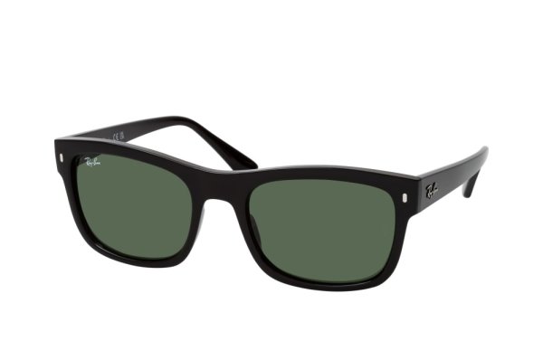   Ray-Ban Highstreet RB4428-601-31 Black | Natural Green