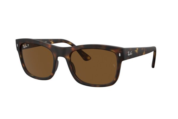   Ray-Ban Highstreet RB4428-894-57 Havana | Dark Brown Polarized