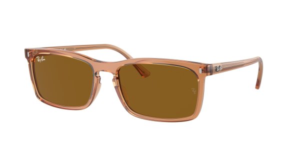   Ray-Ban Highstreet RB4435-6764-33 Transparent Brown | Dark Brown