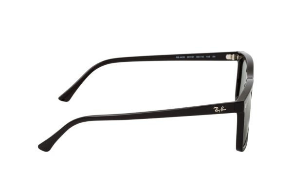   Ray-Ban Highstreet RB4435-901-31 Black | Natural Green