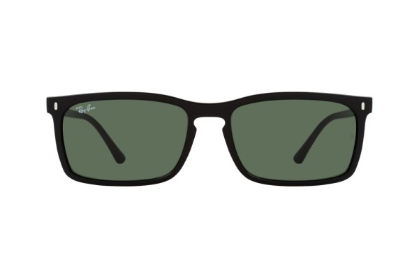   Ray-Ban Highstreet RB4435-901-31 Black | Natural Green