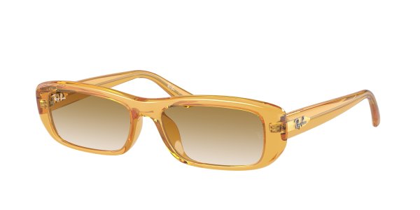   Ray-Ban Highstreet RB4436D-6682-13 Transparent Brown | Brown Gradient