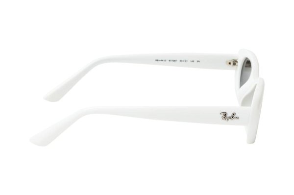   Ray-Ban Highstreet RB4441D-6772-87 White | Dark Grey