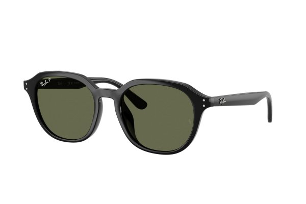   Ray-Ban Highstreet RB4459D-901-9A Black | Natural Green Polarized
