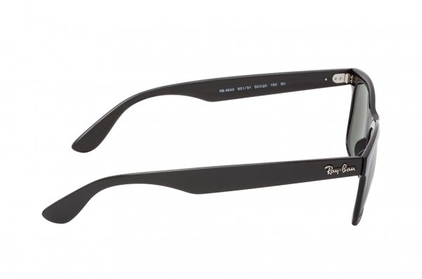   Ray-Ban Highstreet RB4640-601-31 Black | Natural Green (G-15XLT)
