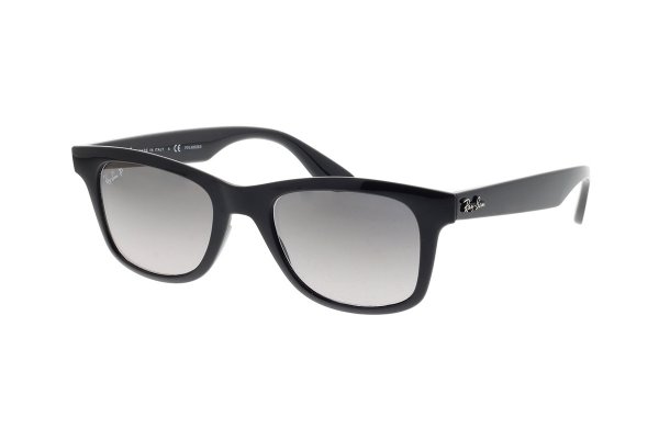   Ray-Ban Highstreet RB4640-601-M3 Black | Gradient Grey Polarized