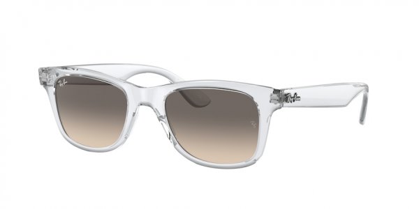   Ray-Ban Highstreet RB4640-6447-32 Transparent White | Gradient Grey