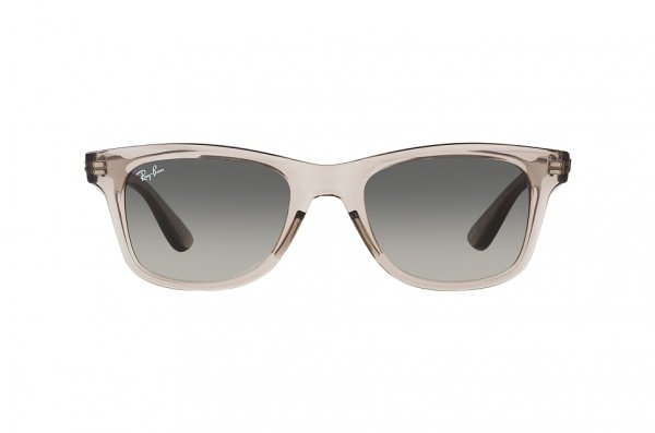   Ray-Ban Highstreet RB4640-6449-71 Transparent Grey | Gradient Green