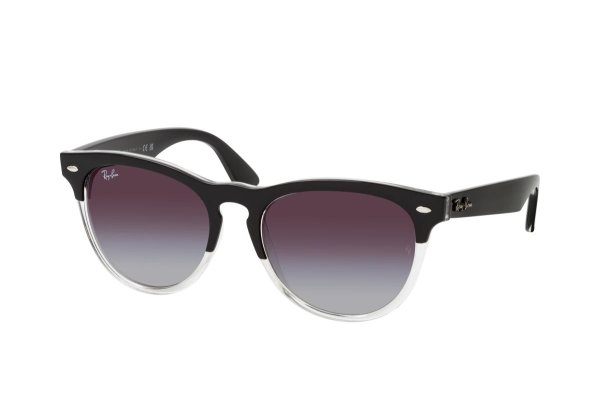   Ray-Ban Iris RB4471-6630-8G Black / Transparent | Gradient Grey