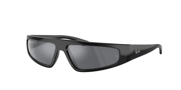   Ray-Ban Izaz RB4432-6677-6V Black | Gray Mirror 