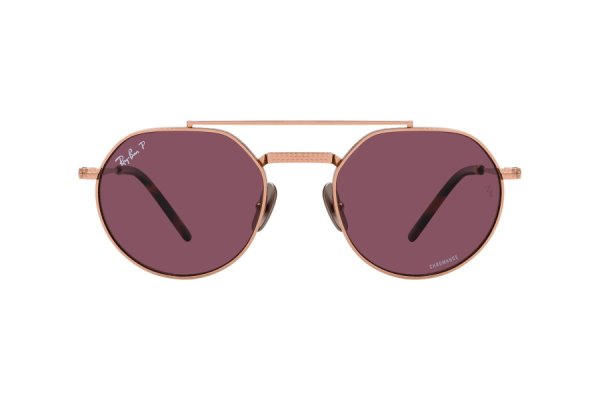   Ray-Ban Jack II Titanium RB8265-3140-AF Bronze | Purple Polarised