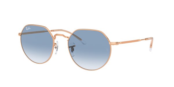   Ray-Ban Jack RB3565-9202-3F Rose Arista | Light Blue Gradient