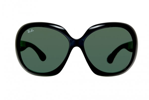   Ray-Ban Jackie Ohh II RB4098-601-71 Black | Poly Grey/Green