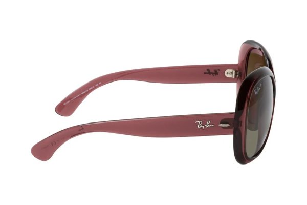   Ray-Ban Jackie Ohh II RB4098-6593-T5 Transparent Violet | Gradient Brown Polarized