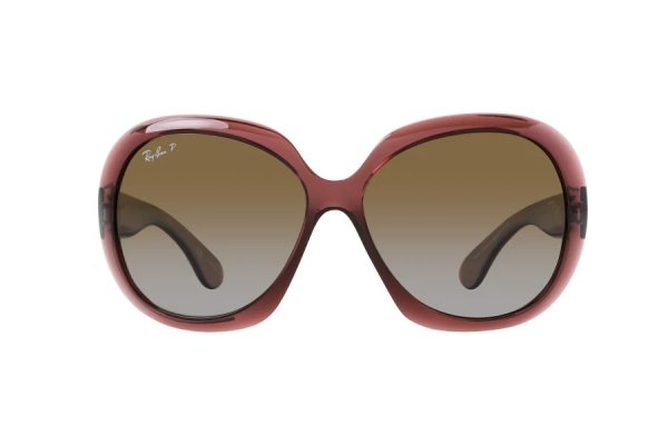   Ray-Ban Jackie Ohh II RB4098-6593-T5 Transparent Violet | Gradient Brown Polarized