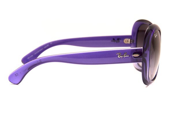   Ray-Ban Jackie Ohh II RB4098-782-8G Gradient Violet On Violet/Poly. Gradient Gray