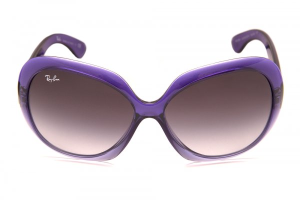   Ray-Ban Jackie Ohh II RB4098-782-8G Gradient Violet On Violet/Poly. Gradient Gray