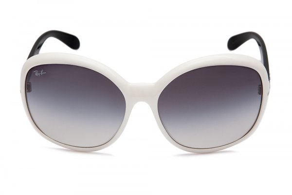   Ray-Ban Jackie Ohh III RB4113-722-8G White/Black | Gradient Grey