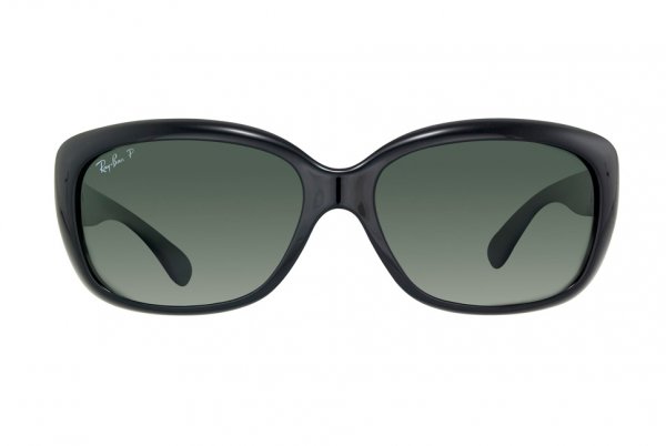  Ray-Ban Jackie Ohh RB4101-601-58 Black | Natural Green Polarized