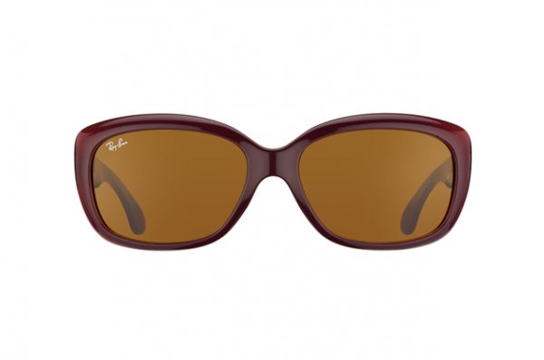   Ray-Ban Jackie Ohh RB4101-6036 Violet | Natural Brown (B-15 XLT)
