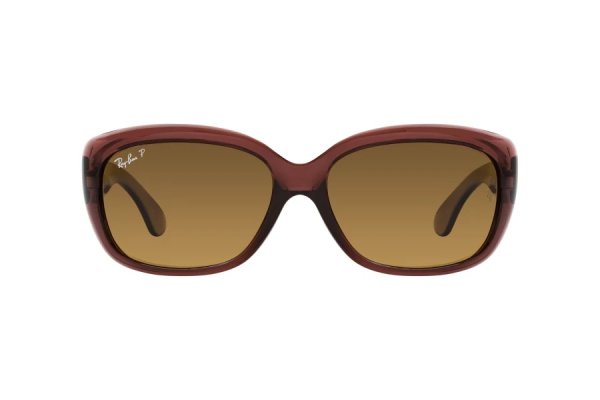   Ray-Ban Jackie Ohh RB4101-6593-M2 Transparent Brown | Gradient Brown Polarized