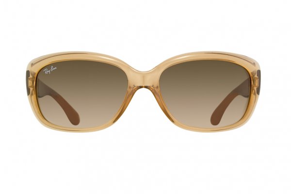   Ray-Ban Jackie Ohh RB4101-719-51 Shiny Sand/Light Brown Temple Faded Brown