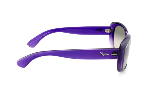   Ray-Ban Jackie Ohh RB4101-782-32 Violet Faded Lilac/Gradient Grey