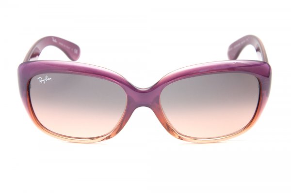   Ray-Ban Jackie Ohh RB4101-861-N1 Violet Faded Salmon/Grey Faded Pink
