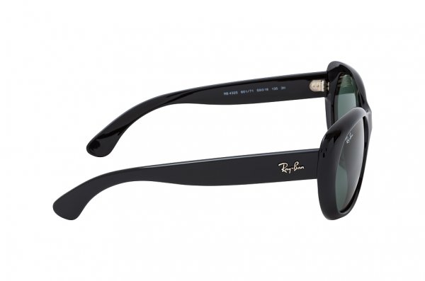   Ray-Ban Jackie Ohh RB4325-601-71 Black | Natural Green 