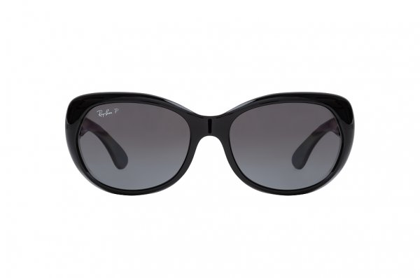   Ray-Ban Jackie Ohh RB4325-601-T3 Black | Gradient Grey Polarized