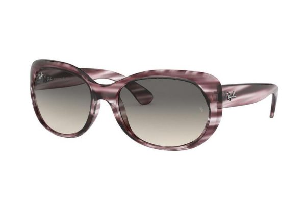   Ray-Ban Jackie Ohh RB4325-6431-11 Striped Vinous | Gradient Light Grey