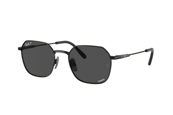   Ray-Ban Jim Titanium RB8094-9267-K8 Black | Dark Grey Polarized