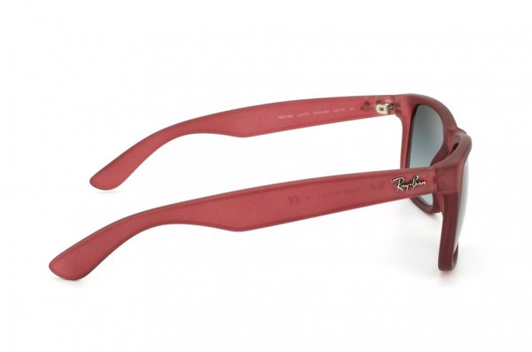   Ray-Ban Justin RB4165-6003-8G Transparent Red | APX Grey Gradient