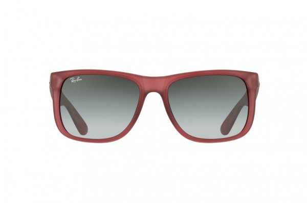   Ray-Ban Justin RB4165-6003-8G Transparent Red | APX Grey Gradient
